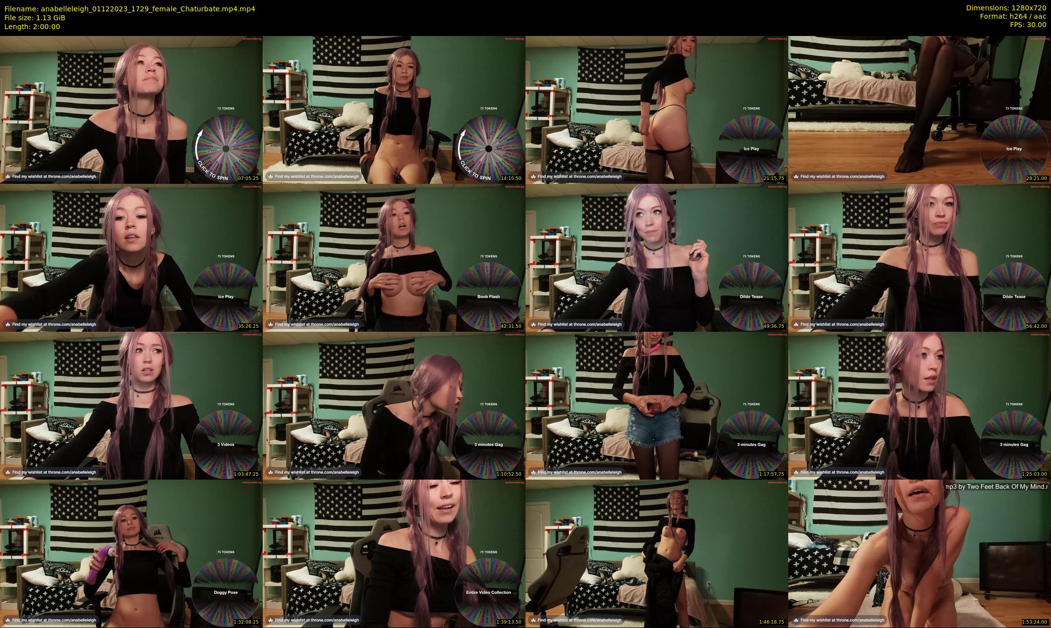 anabelleleigh — 120 minute Chaturbate female cam show recording, 720p, Dec 1, 2023