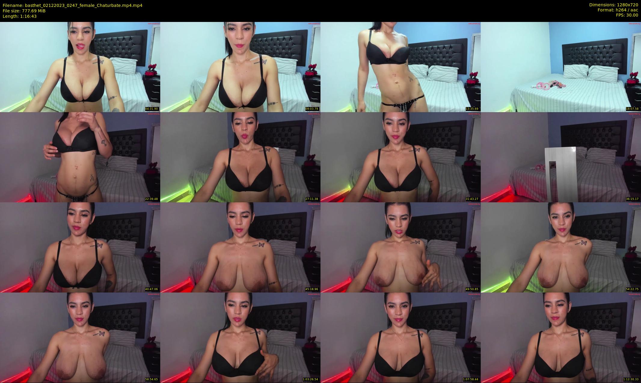 basthet — 77 minute Chaturbate female cam show recording, 720p, Dec 2, 2023