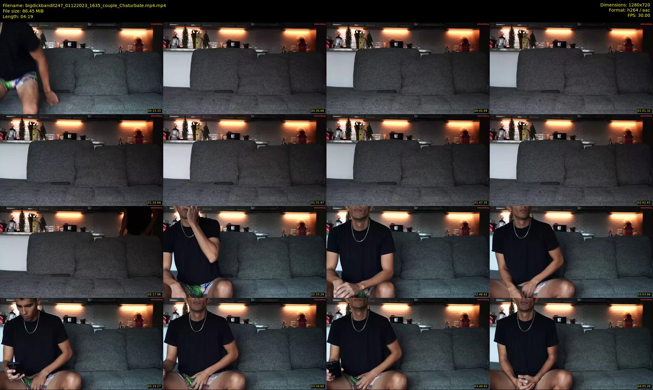 bigdickbandit247 — 5 minute Chaturbate male cam show recording, 720p, Dec 1, 2023