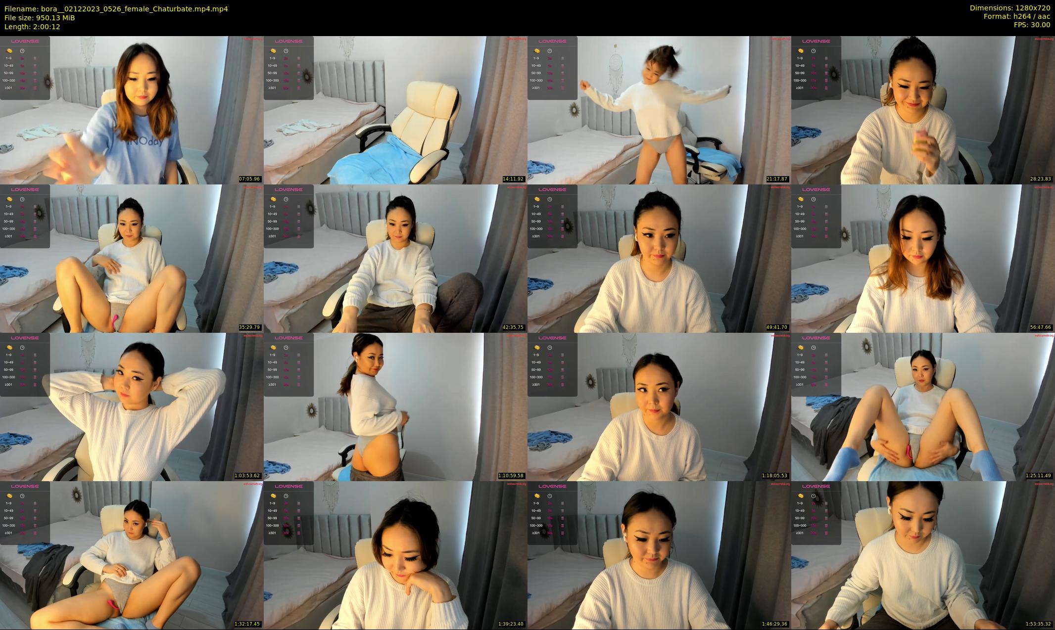 bora_ — 121 minute Chaturbate female cam show recording, 720p, Dec 2, 2023