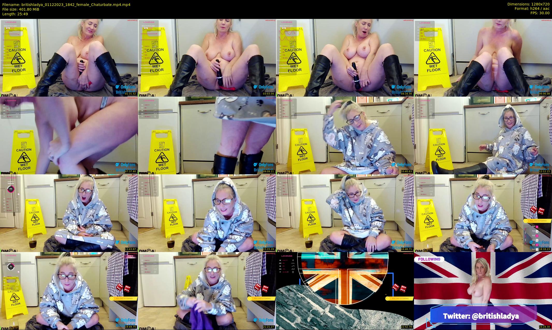 britishladya — 26 minute Chaturbate female cam show recording, 720p, Dec 1, 2023