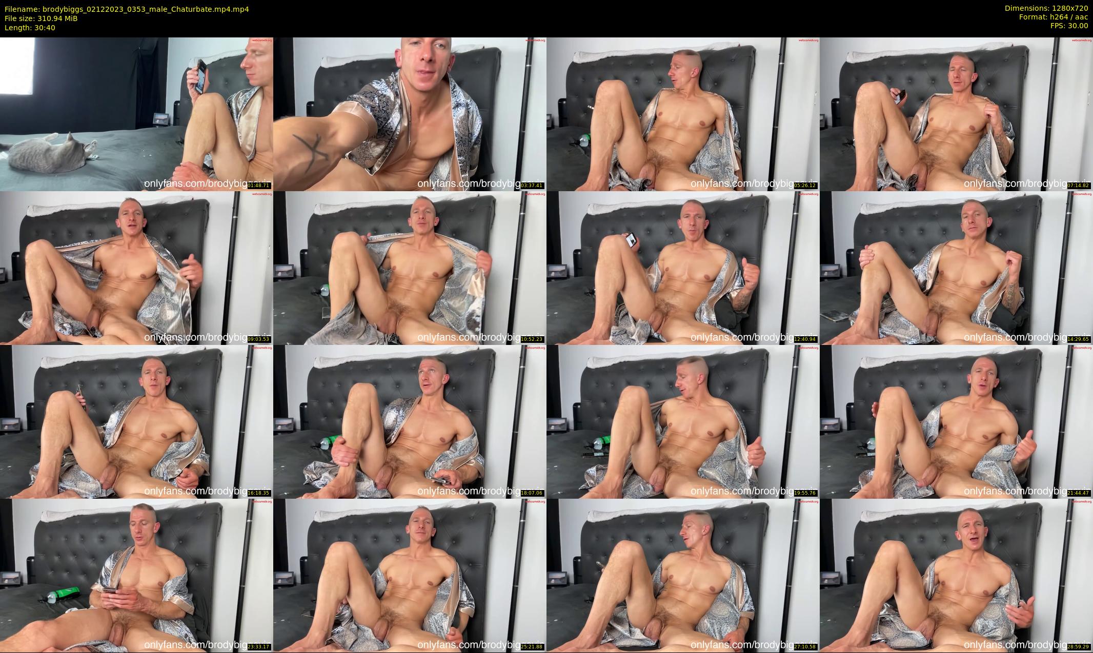 brodybiggs — 31 minute Chaturbate male cam show recording, 720p, Dec 2, 2023