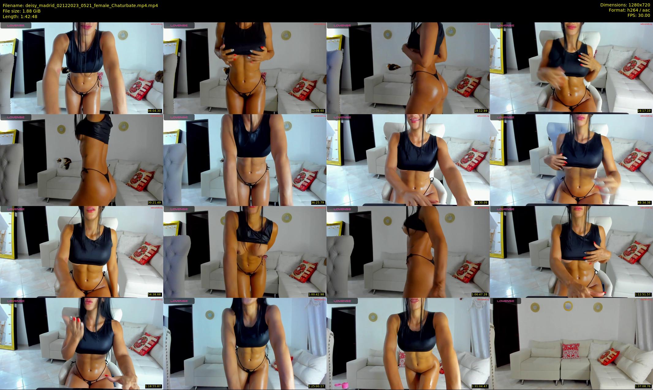 deisy_madrid — 103 minute Chaturbate female cam show recording, 720p, Dec 2, 2023