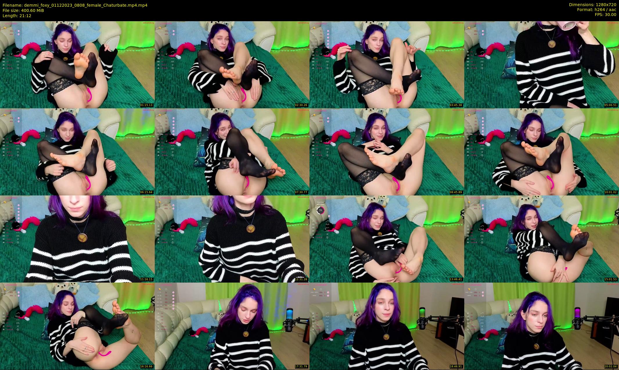 demmi_foxy — 22 minute Chaturbate couple cam show recording, 720p, Dec 1, 2023