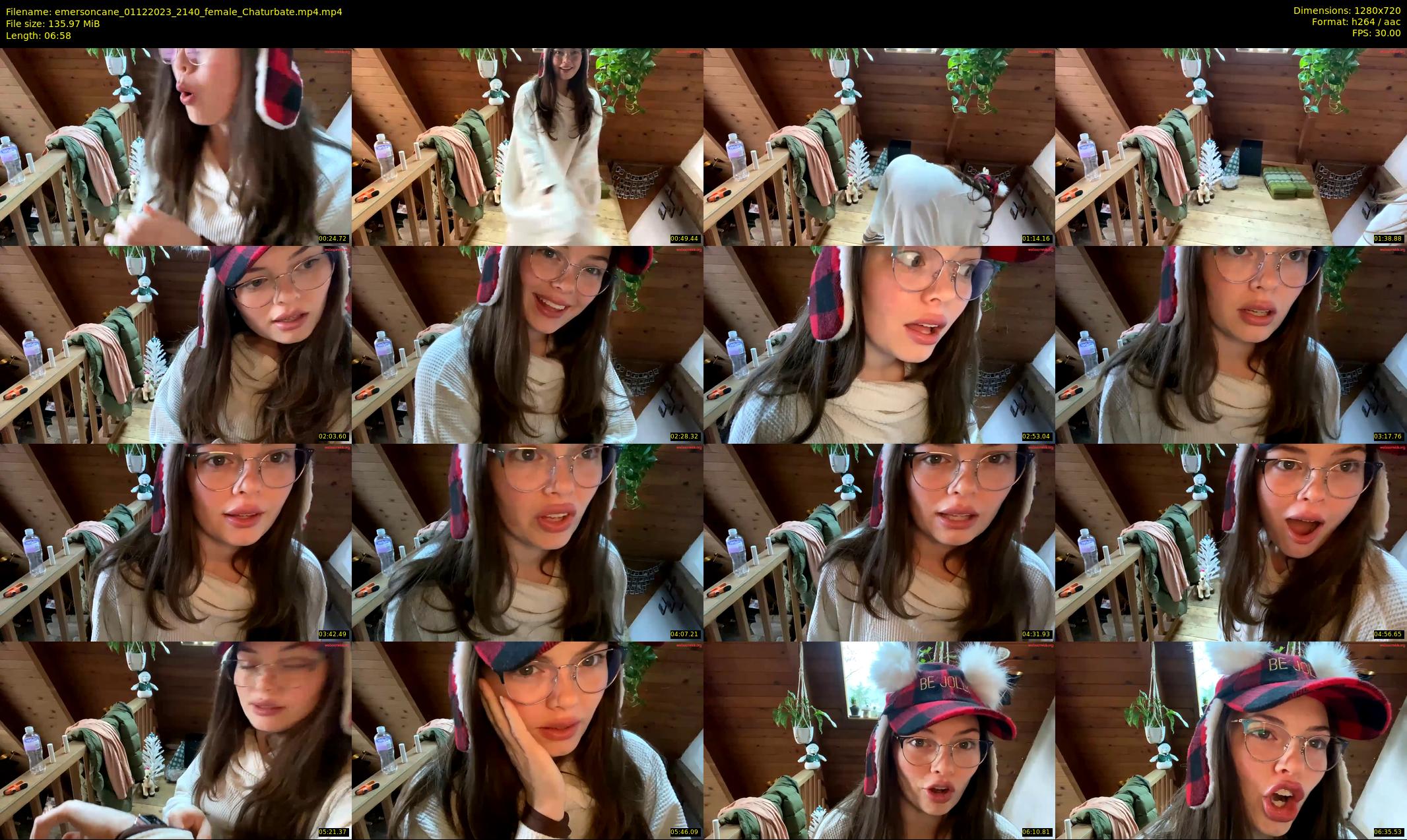 emersoncane — 7 minute Chaturbate female cam show recording, 720p, Dec 1, 2023