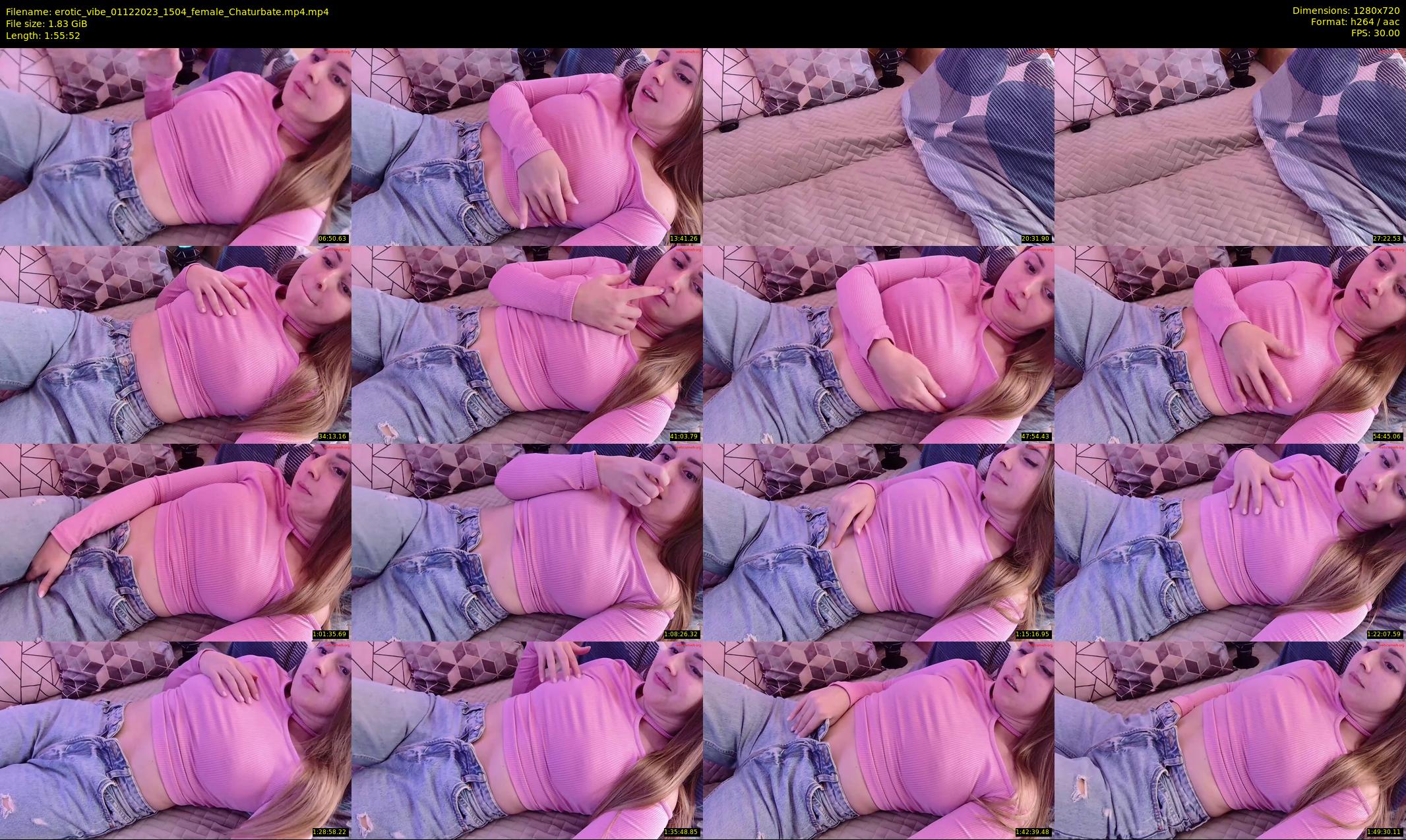 erotic_vibe — 116 minute Chaturbate female cam show recording, 720p, Dec 1, 2023