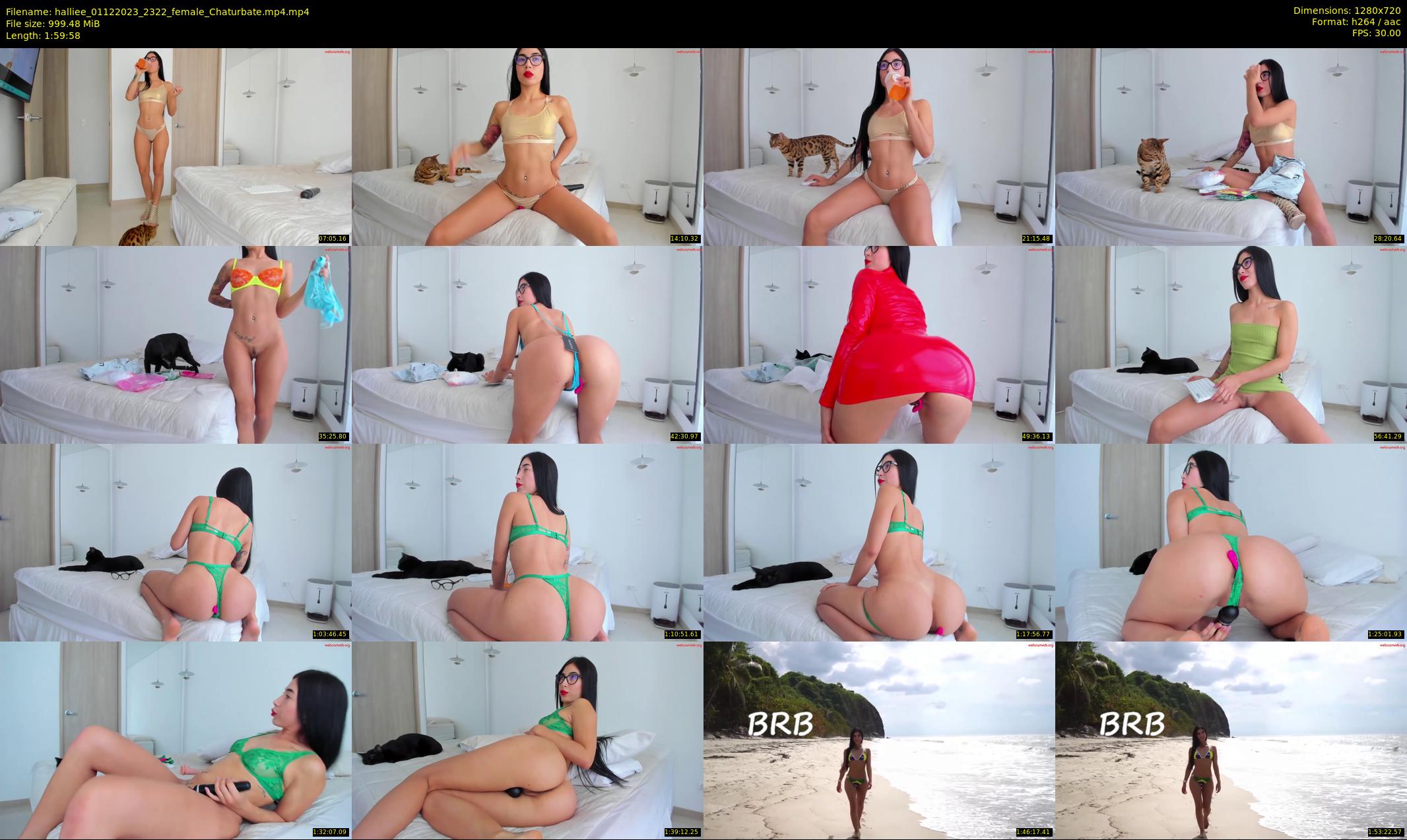 halliee — 120 minute Chaturbate couple cam show recording, 720p, Dec 1, 2023