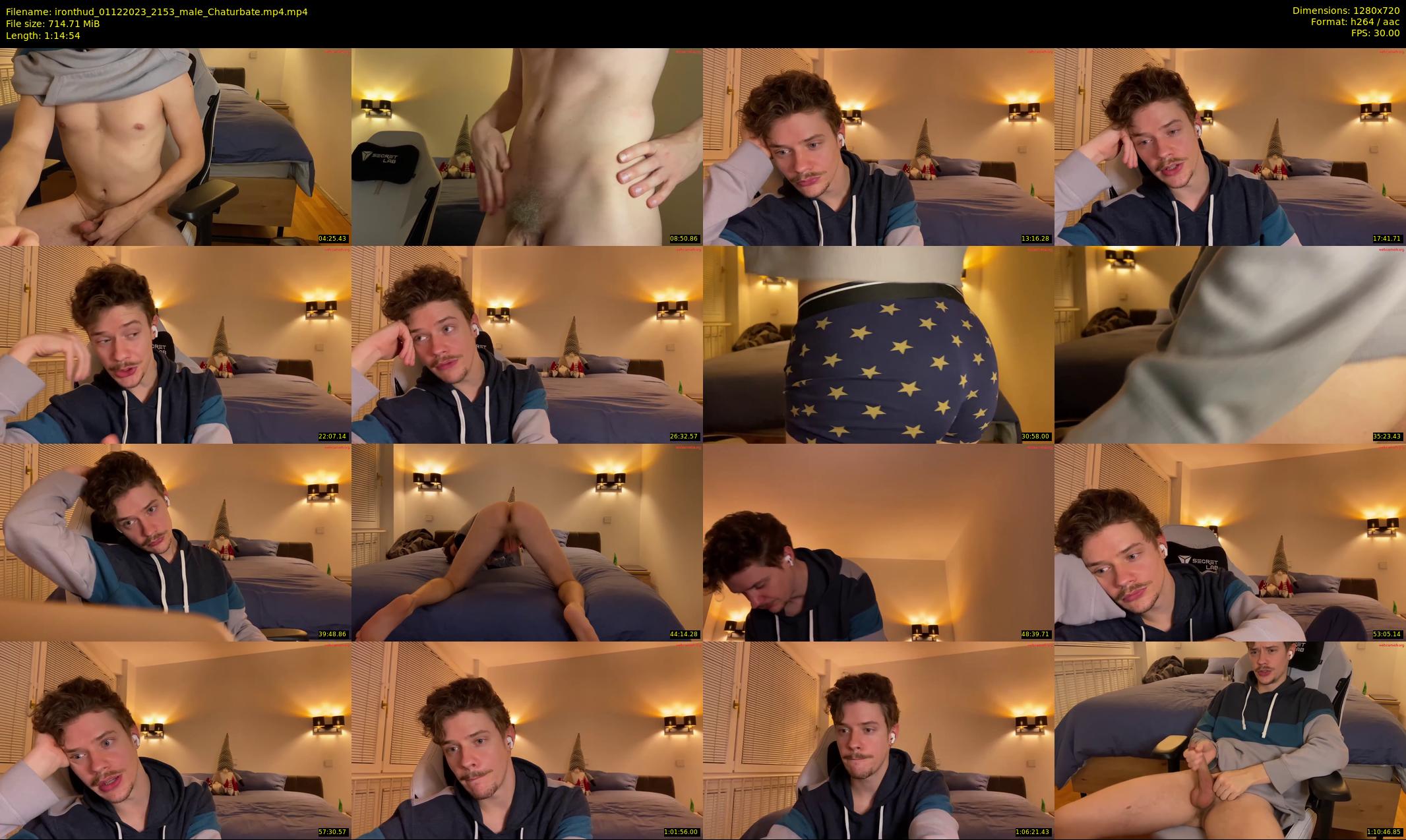 ironthud — 75 minute Chaturbate male cam show recording, 720p, Dec 1, 2023