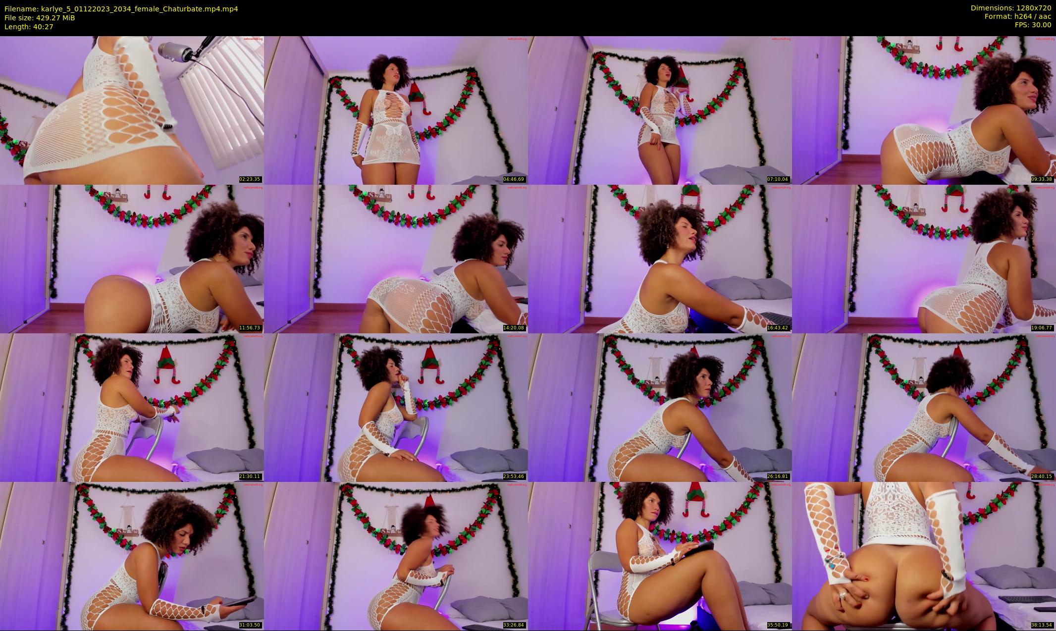 karlye_5 — 41 minute Chaturbate female cam show recording, 720p, Dec 1, 2023