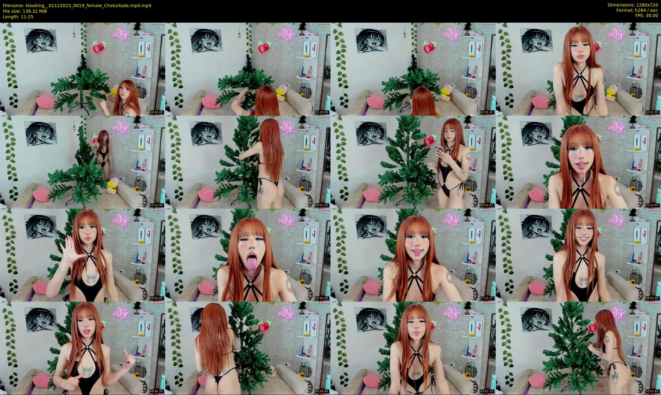 kloeking_ — 12 minute Chaturbate female cam show recording, 720p, Dec 2, 2023
