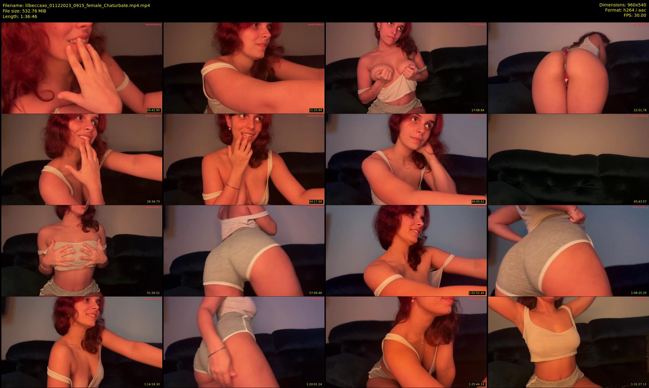 lilbeccaxo — 97 minute Chaturbate female cam show recording, 480p, Dec 1, 2023