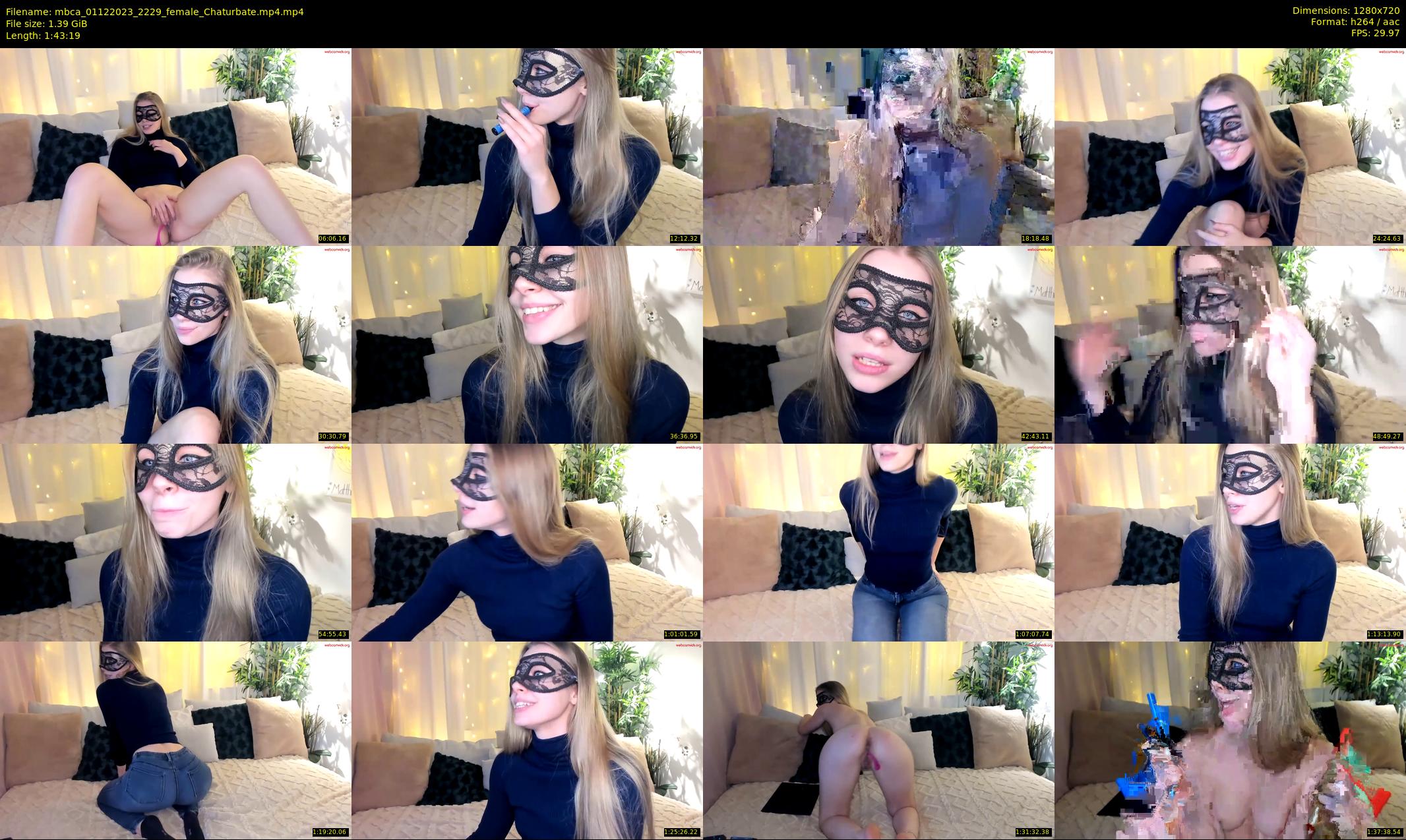 mbca — 104 minute Chaturbate couple cam show recording, 720p, Dec 1, 2023