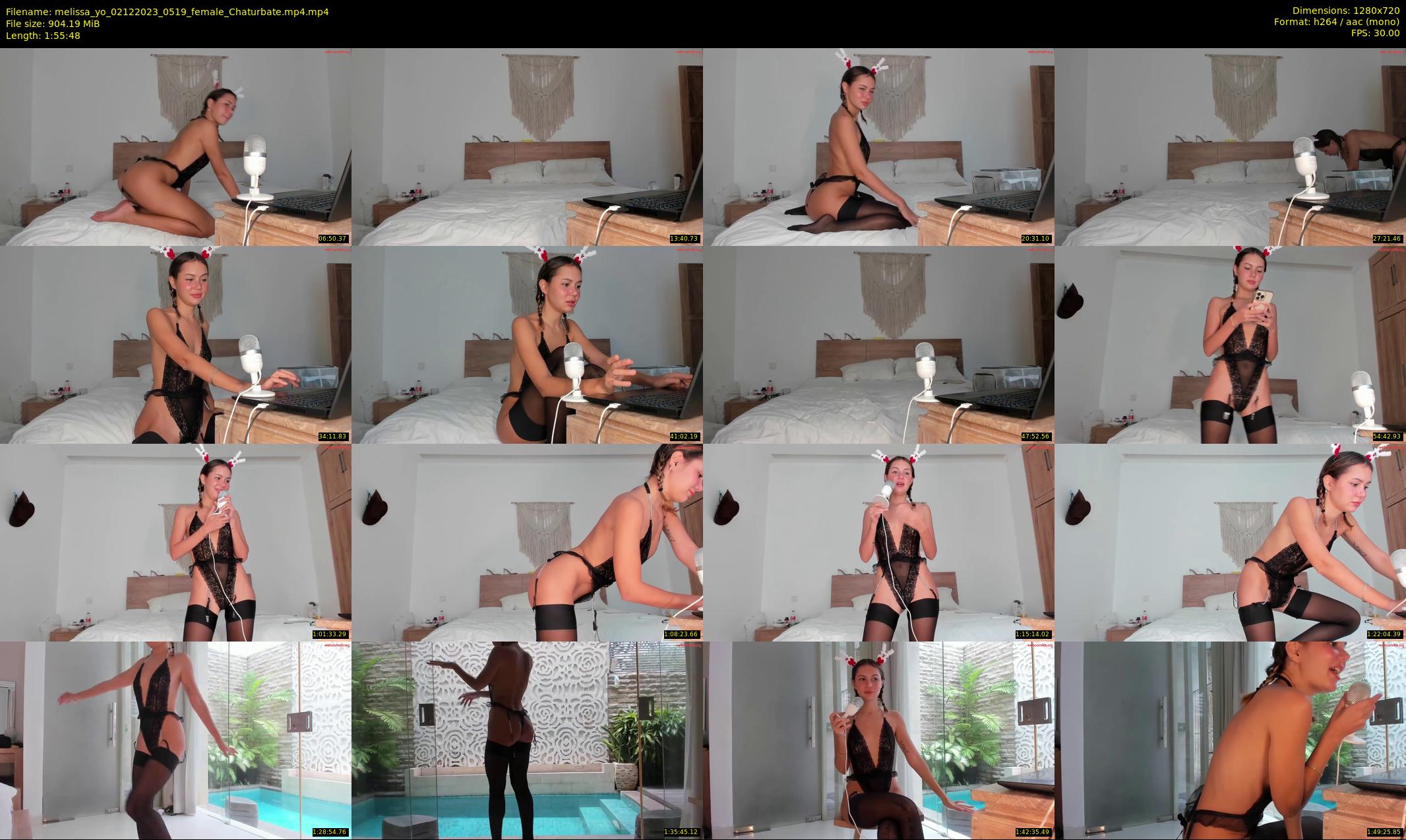 melissa_yo — 116 minute Chaturbate female cam show recording, 720p, Dec 2, 2023