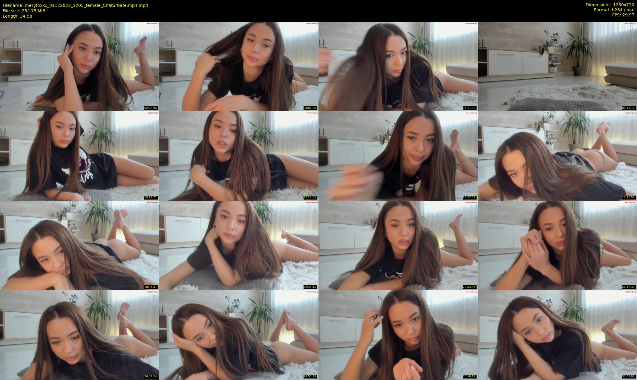 meryfoxxx — 35 minute Chaturbate female cam show recording, 720p, Dec 1, 2023