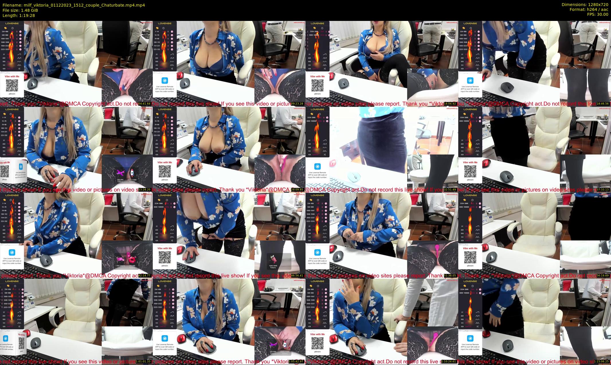 milf_viktoria — 80 minute Chaturbate female cam show recording, 720p, Dec 1, 2023
