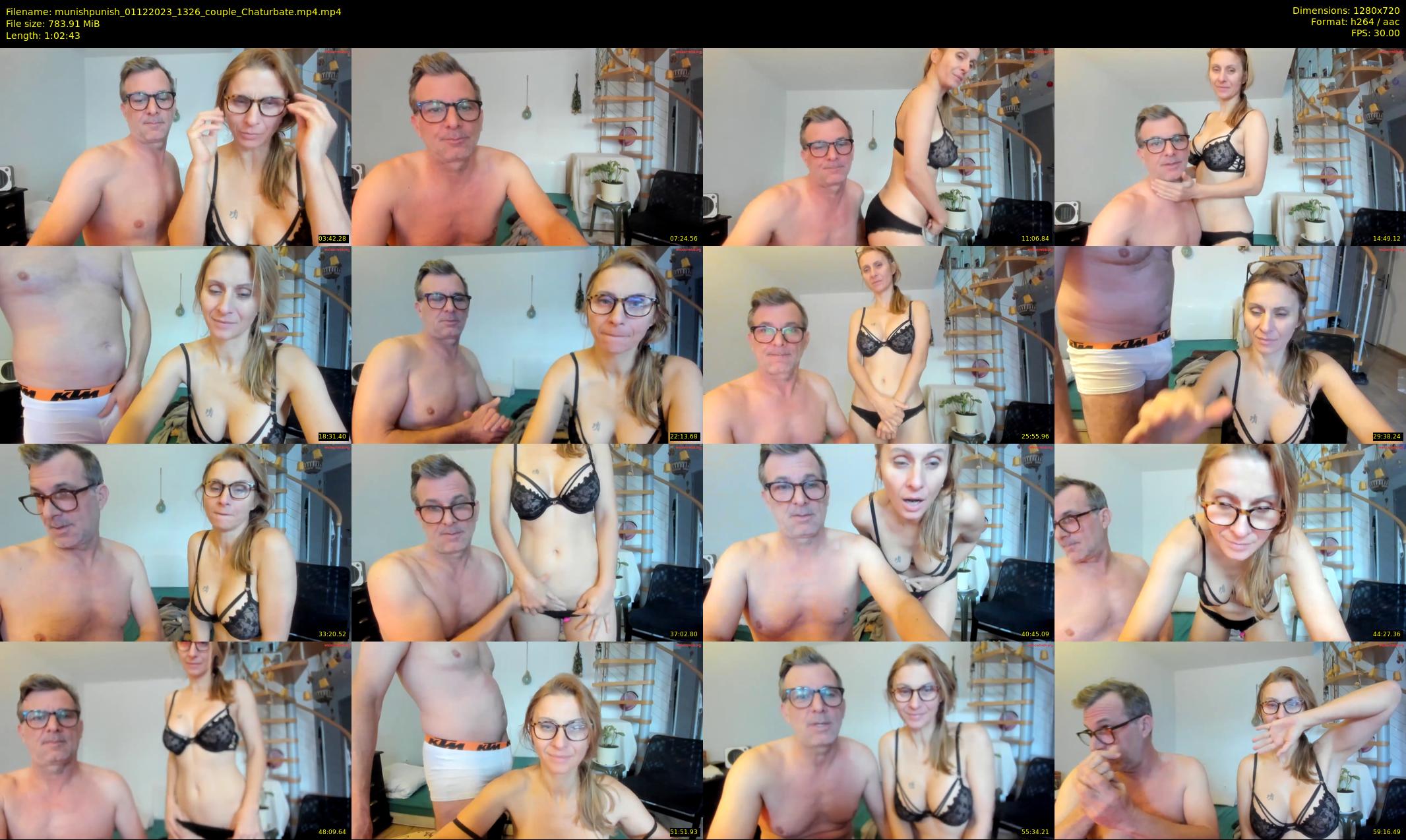 munishpunish — 63 minute Chaturbate couple cam show recording, 720p, Dec 1, 2023
