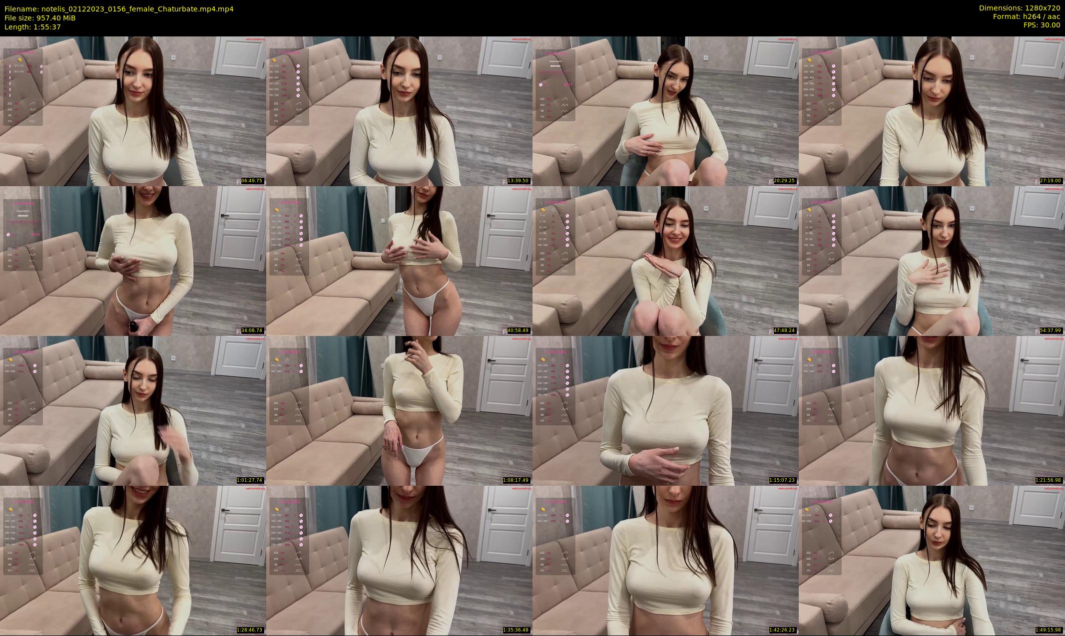notelis — 116 minute Chaturbate female cam show recording, 720p, Dec 2, 2023