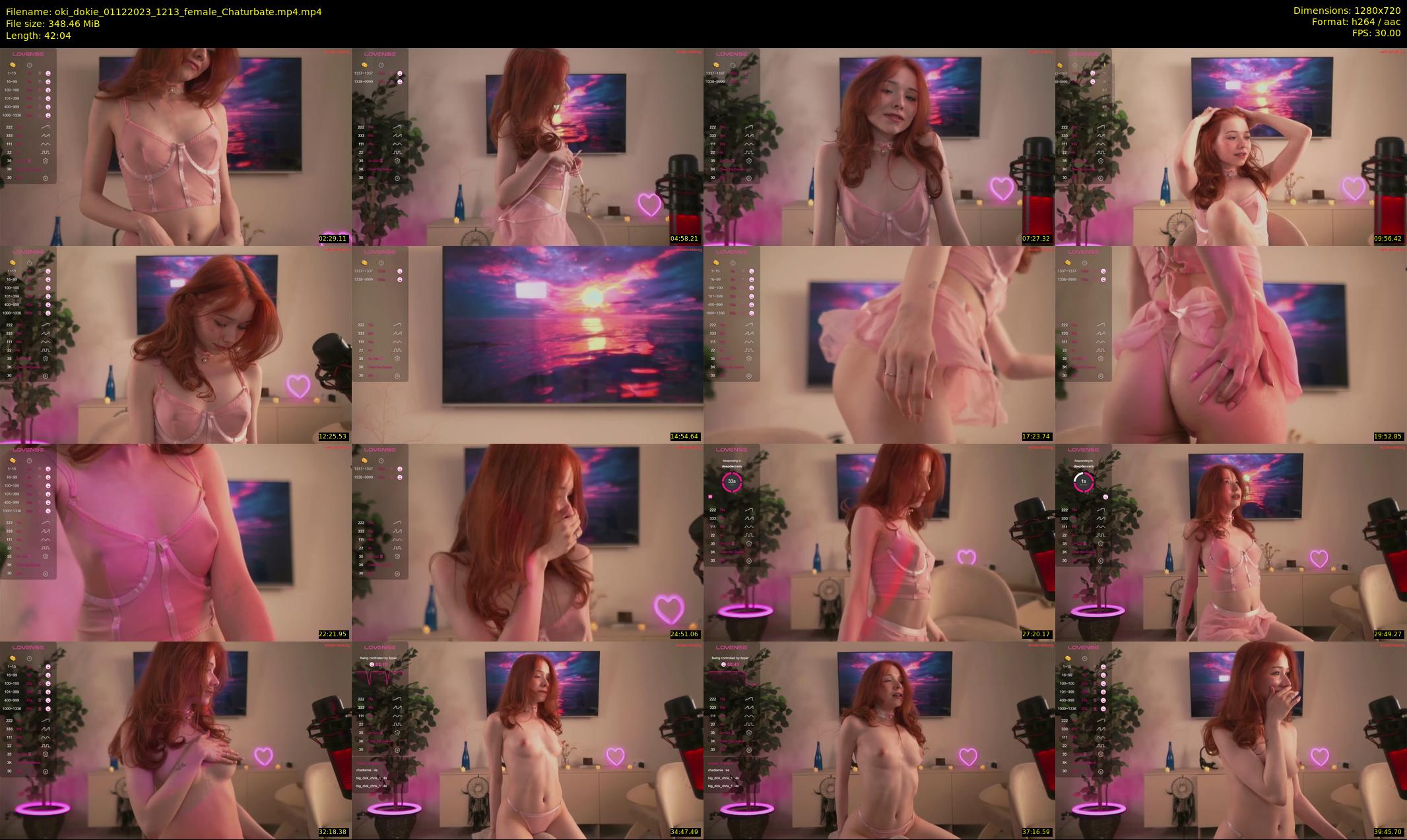 oki_dokie — 43 minute Chaturbate female cam show recording, 720p, Dec 1, 2023