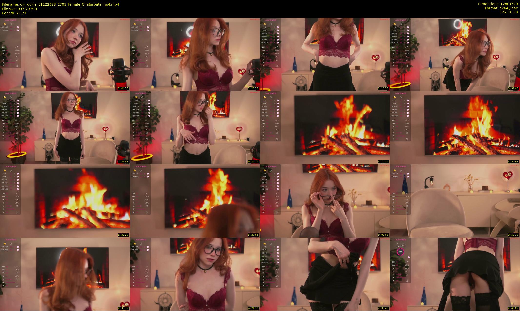 oki_dokie — 30 minute Chaturbate female cam show recording, 720p, Dec 1, 2023