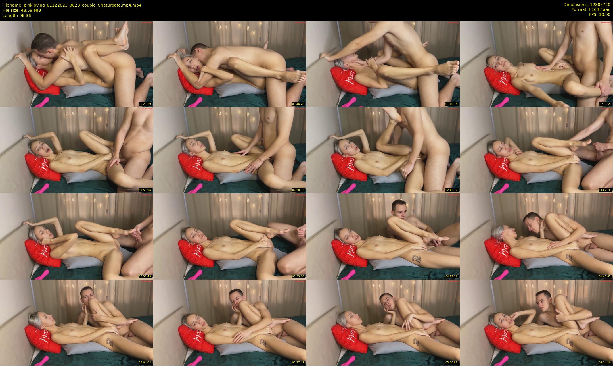 pinkloving — 7 minute Chaturbate couple cam show recording, 720p, Dec 1, 2023