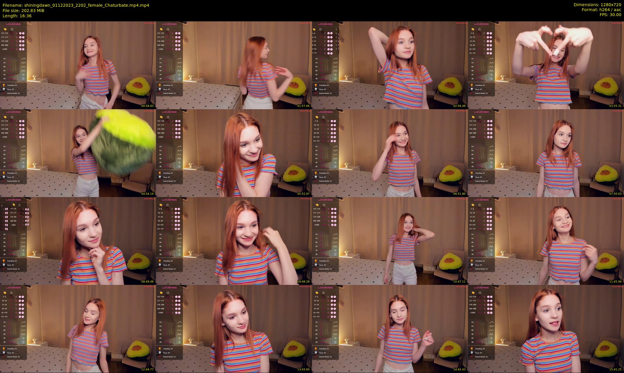 shiningdawn — 17 minute Chaturbate female cam show recording, 720p, Dec 1, 2023