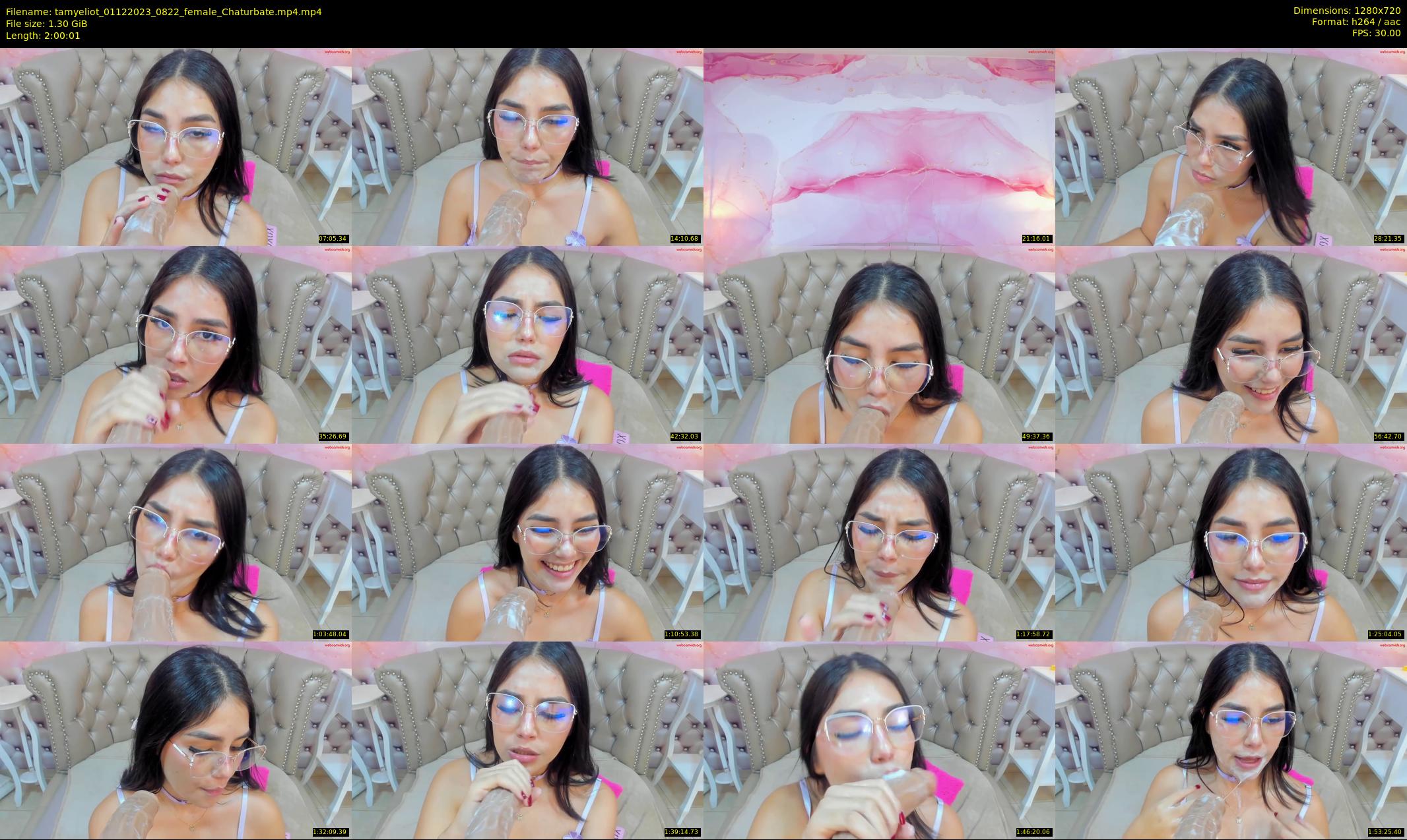 tamyeliot — 121 minute Chaturbate female cam show recording, 720p, Dec 1, 2023