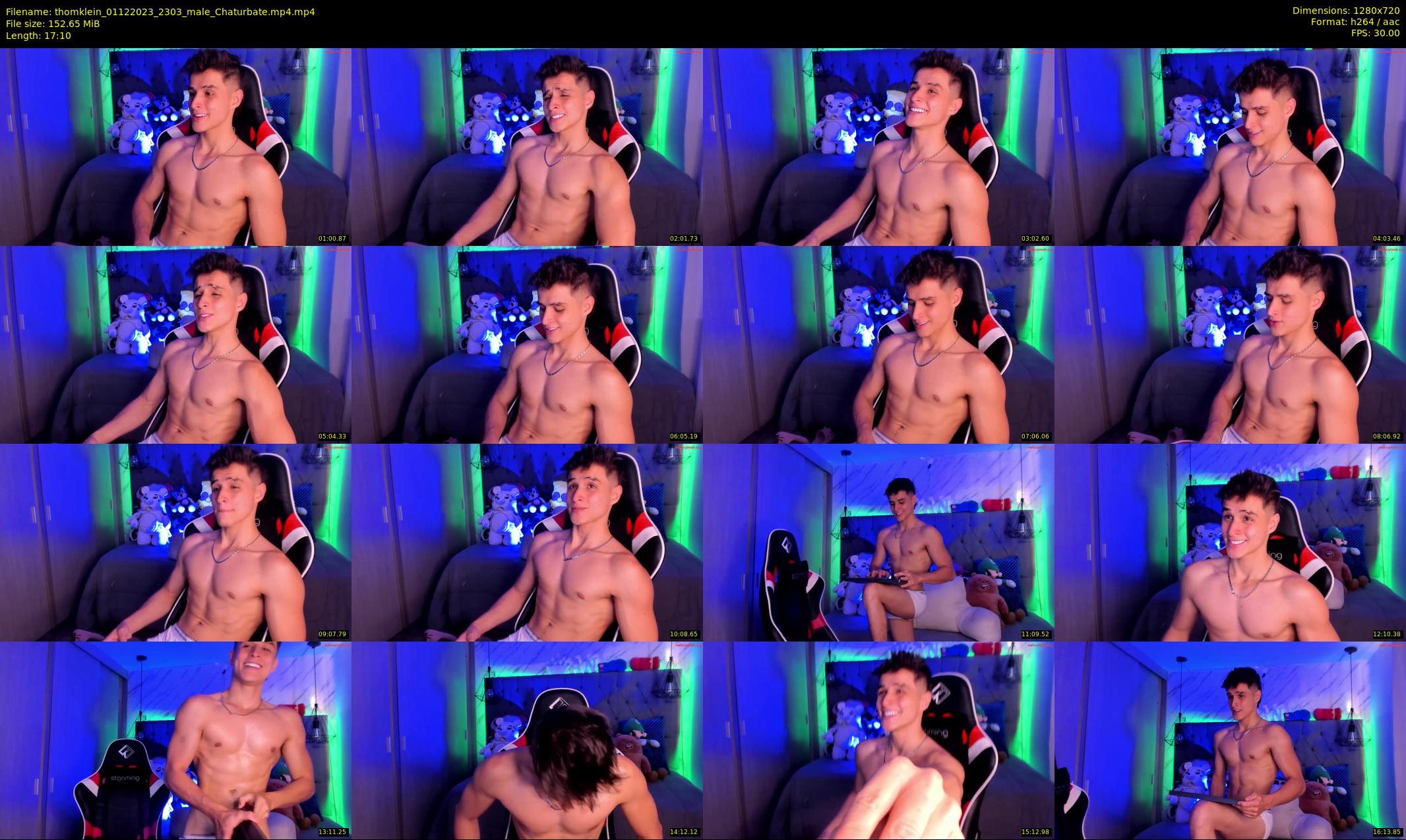 thomklein — 18 minute Chaturbate male cam show recording, 720p, Dec 1, 2023