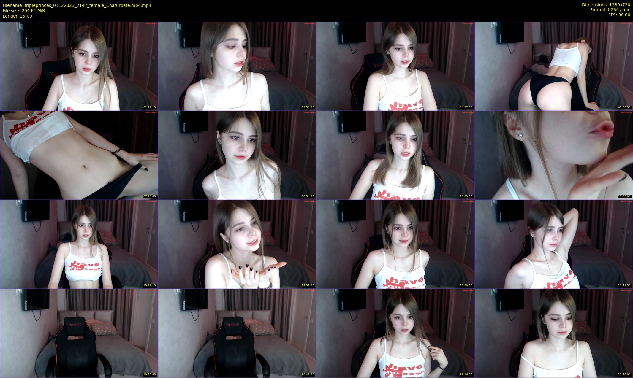 tripleprinces — 26 minute Chaturbate female cam show recording, 720p, Dec 1, 2023
