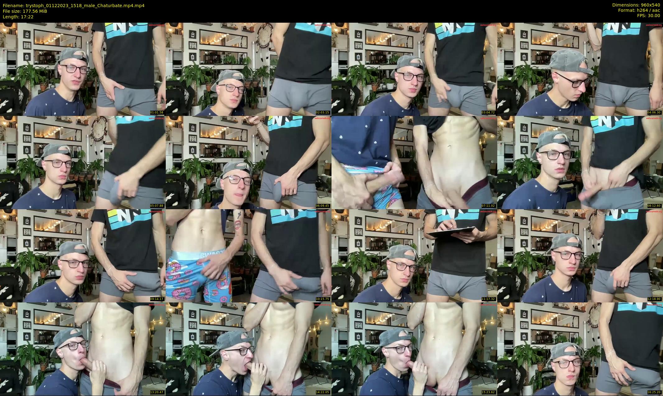 trystoph — 18 minute Chaturbate male cam show recording, 480p, Dec 1, 2023