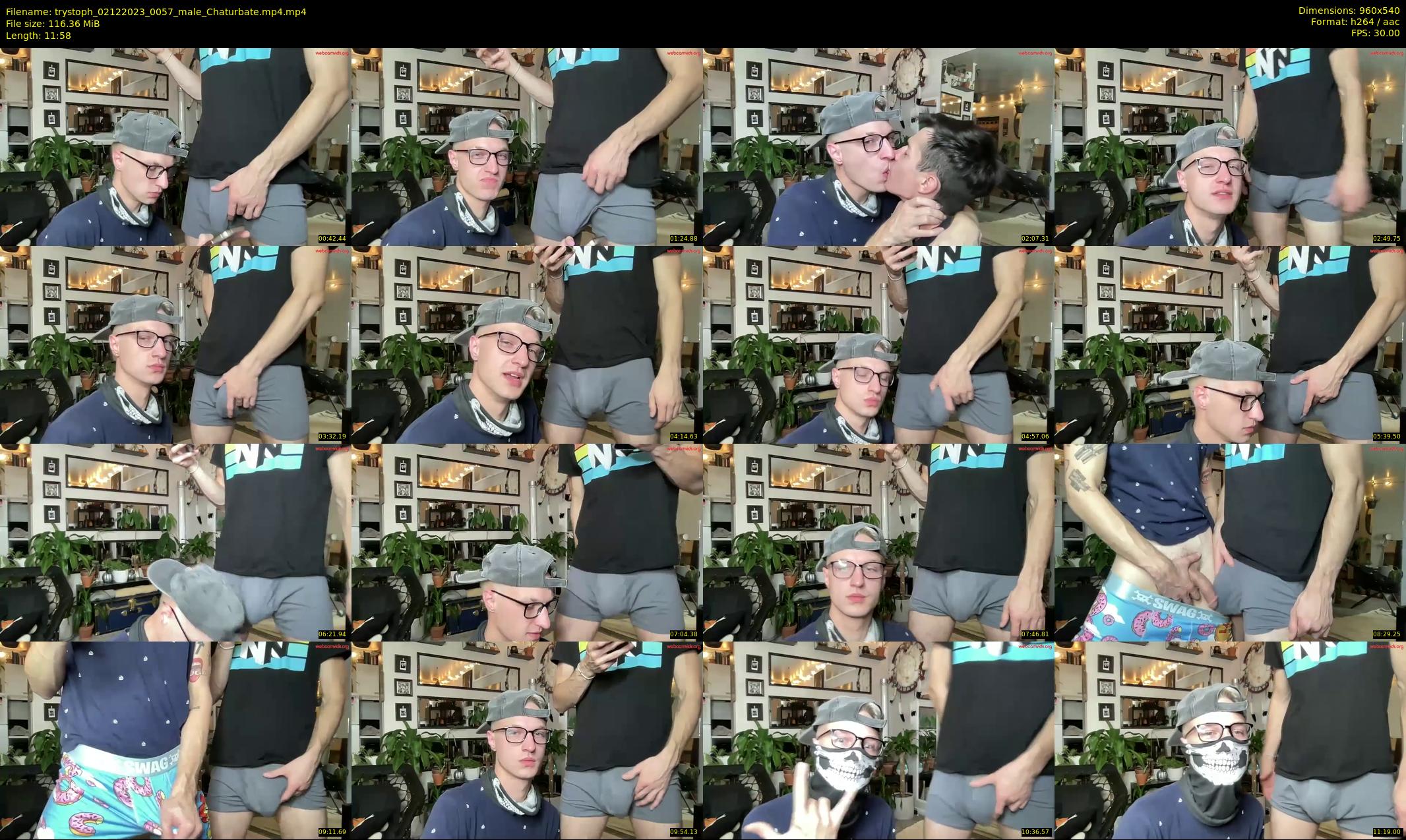 trystoph — 12 minute Chaturbate male cam show recording, 480p, Dec 2, 2023