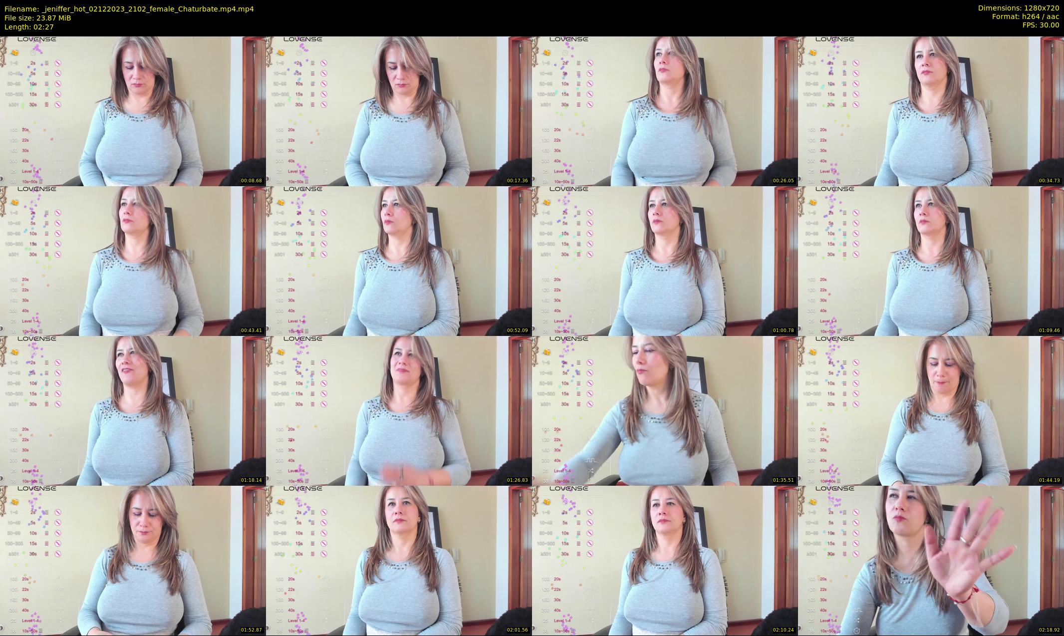 _jeniffer_hot — 3 minute Chaturbate female cam show recording, 720p, Dec 2, 2023