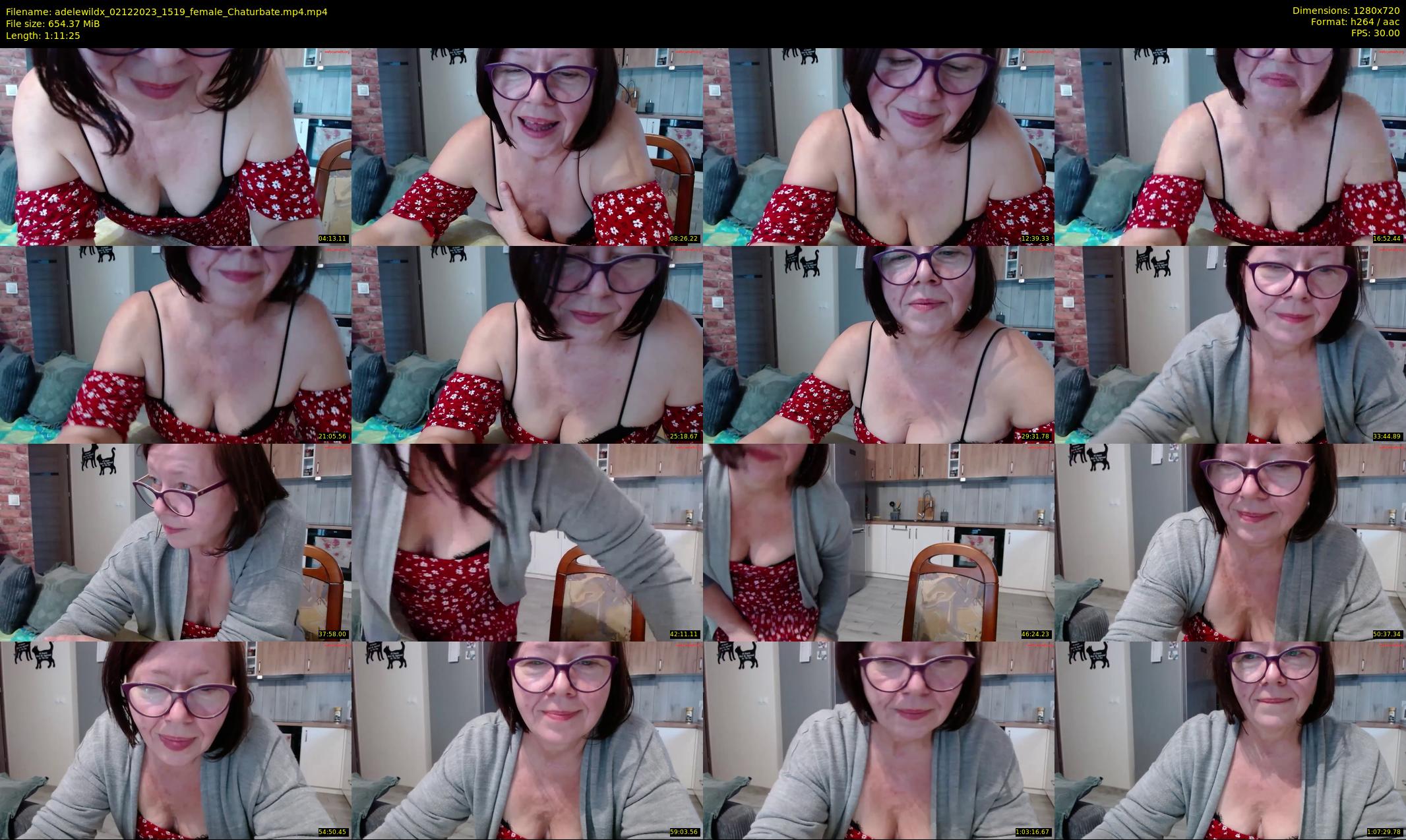 adelewildx — 72 minute Chaturbate female cam show recording, 720p, Dec 2, 2023