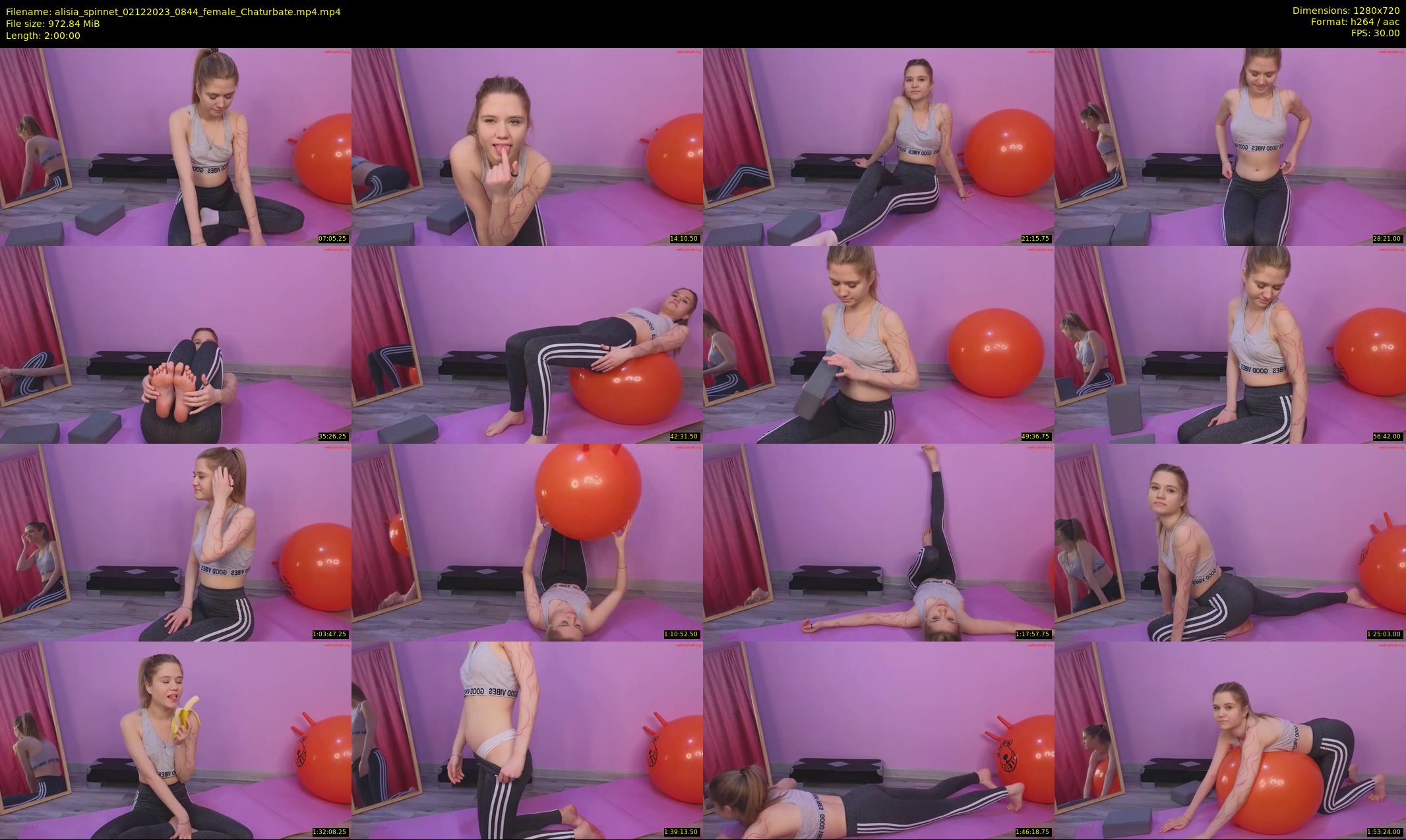 alisia_spinnet — 120 minute Chaturbate female cam show recording, 720p, Dec 2, 2023
