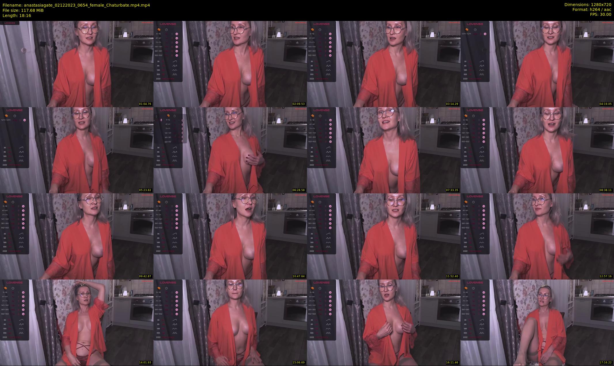 anastasiagate — 19 minute Chaturbate female cam show recording, 720p, Dec 2, 2023