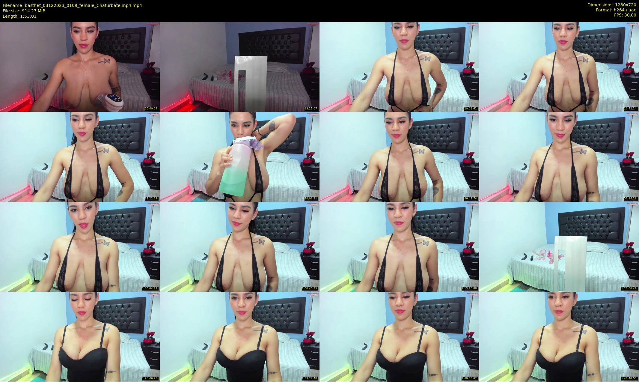 basthet — 114 minute Chaturbate female cam show recording, 720p, Dec 3, 2023