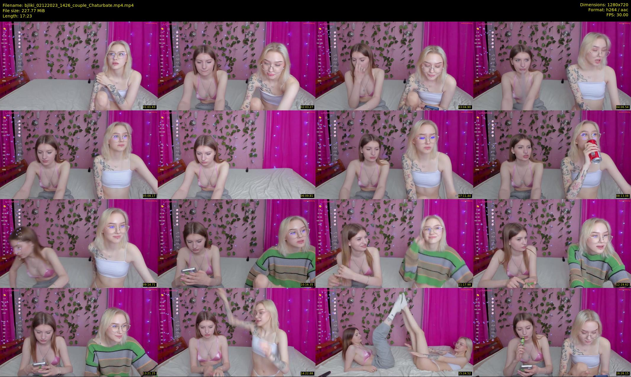 bjliki — 18 minute Chaturbate couple cam show recording, 720p, Dec 2, 2023
