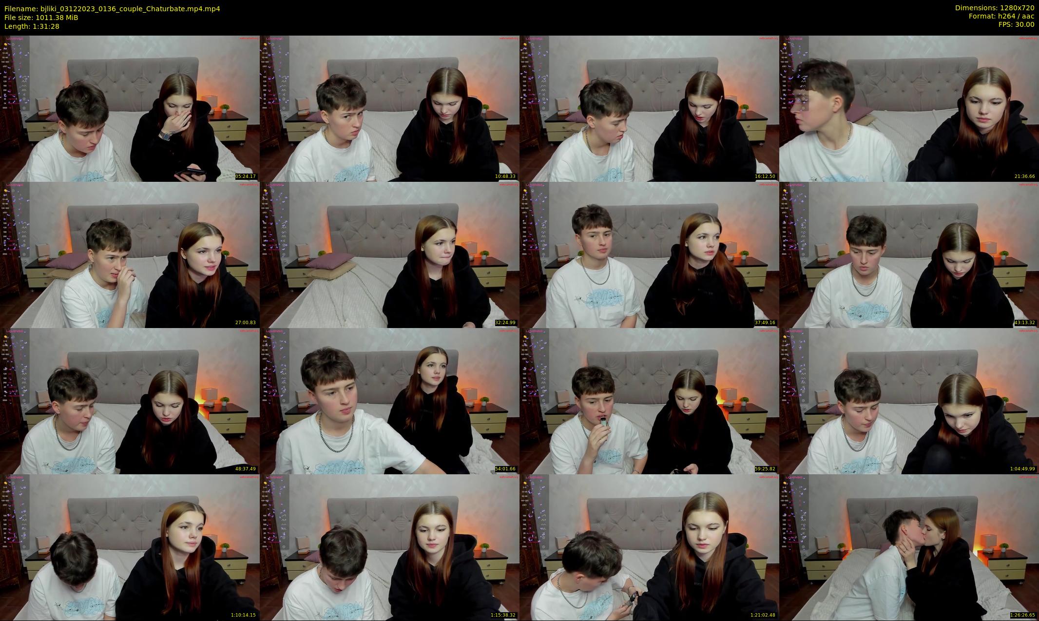 bjliki — 92 minute Chaturbate couple cam show recording, 720p, Dec 3, 2023