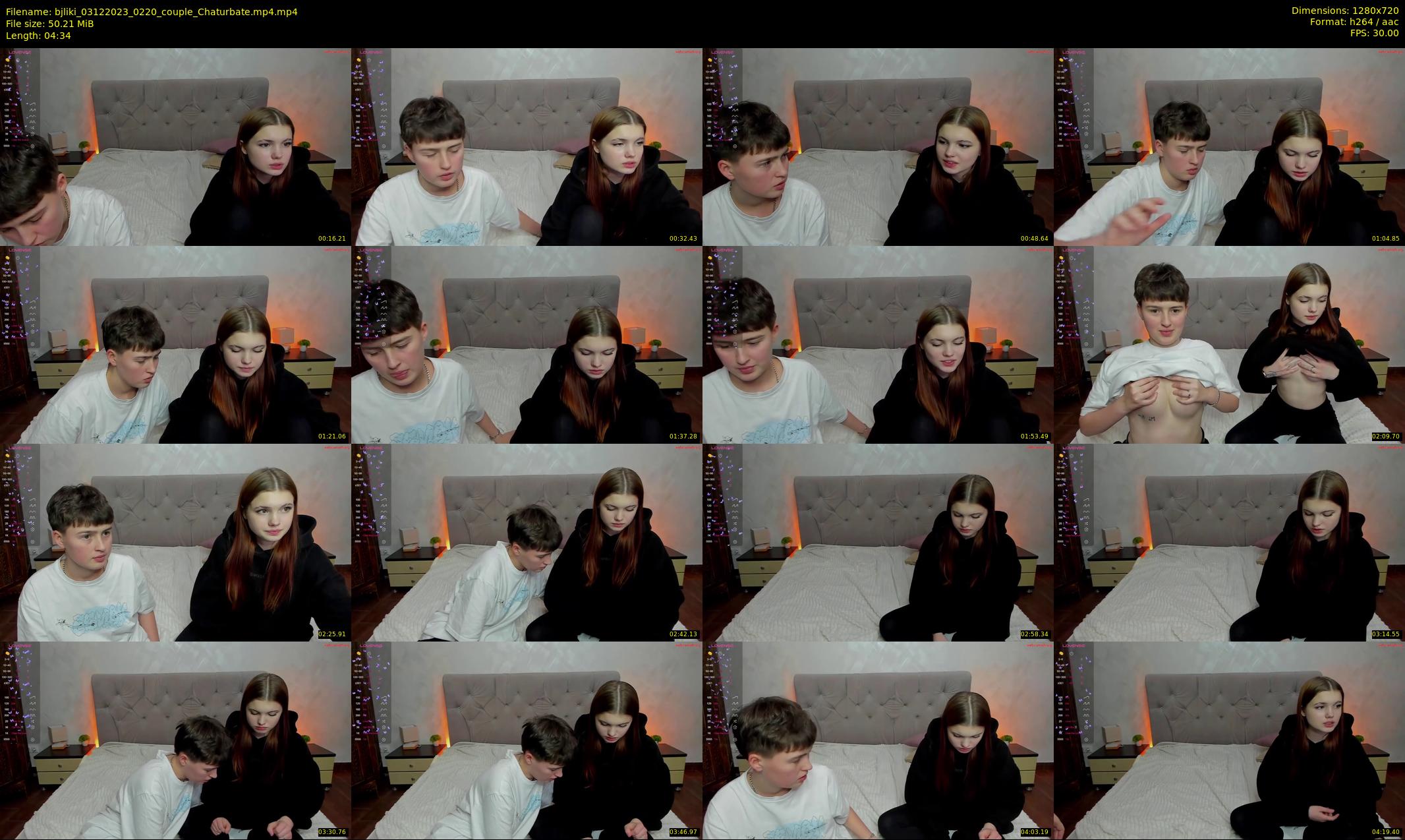 bjliki — 5 minute Chaturbate couple cam show recording, 720p, Dec 3, 2023