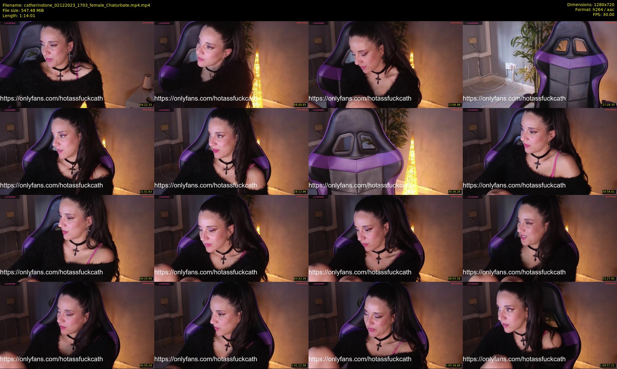 catherinstone — 75 minute Chaturbate female cam show recording, 720p, Dec 2, 2023