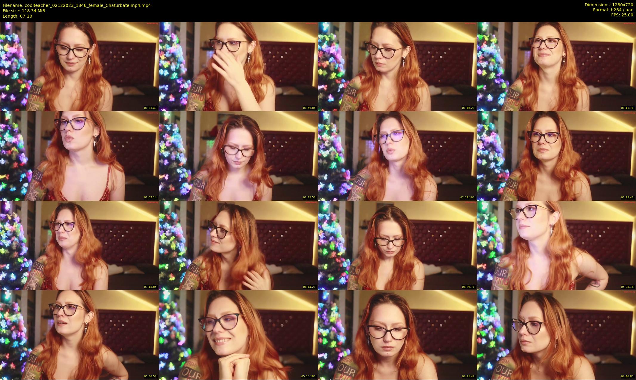 coolteacher — 8 minute Chaturbate female cam show recording, 720p, Dec 2, 2023
