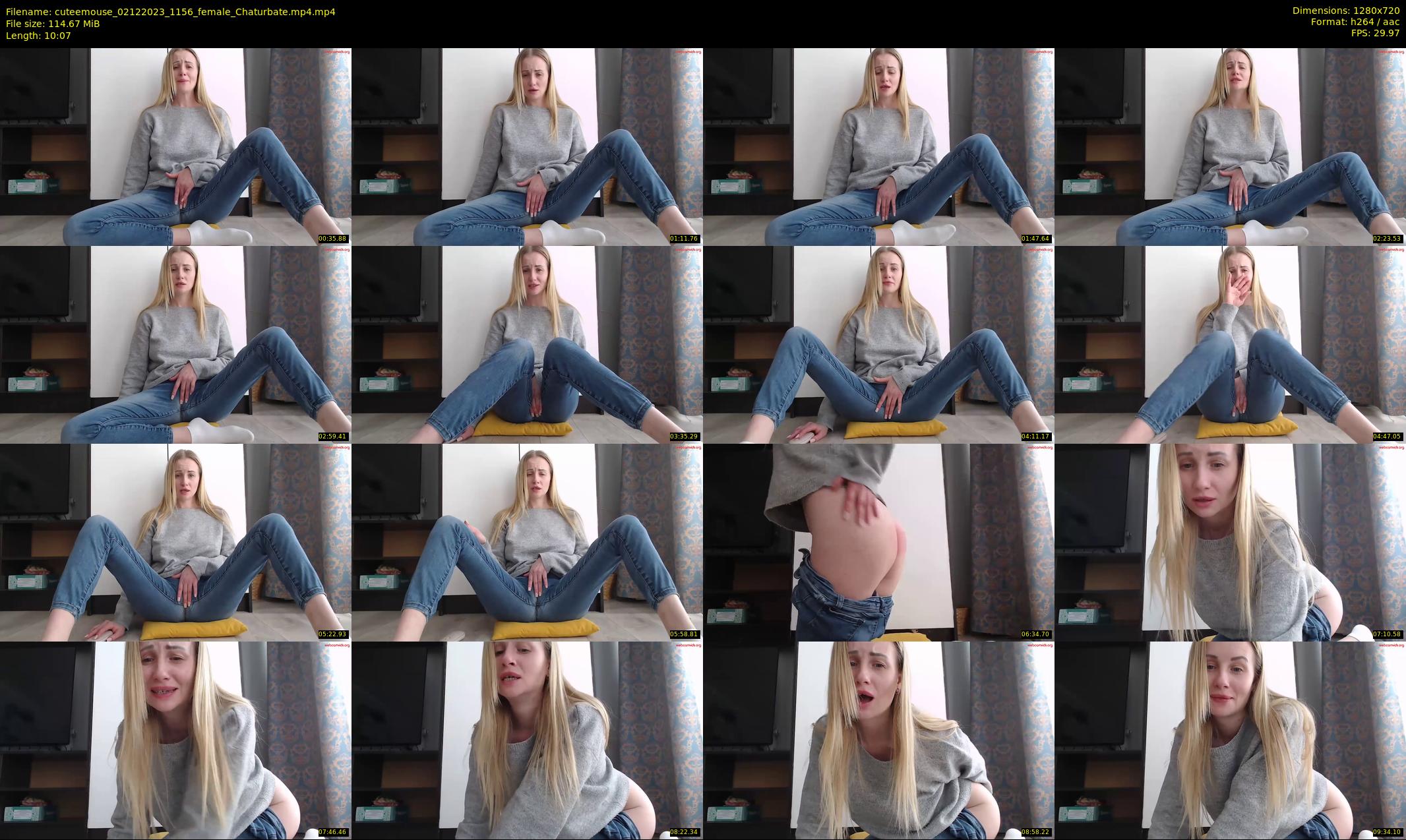 cuteemouse — 11 minute Chaturbate female cam show recording, 720p, Dec 2, 2023