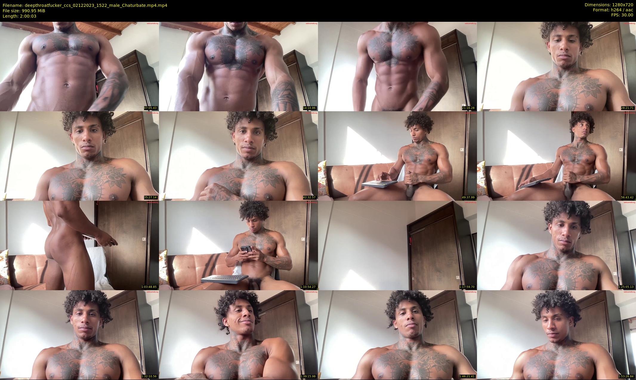 deepthroatfucker_ccs — 121 minute Chaturbate male cam show recording, 720p, Dec 2, 2023
