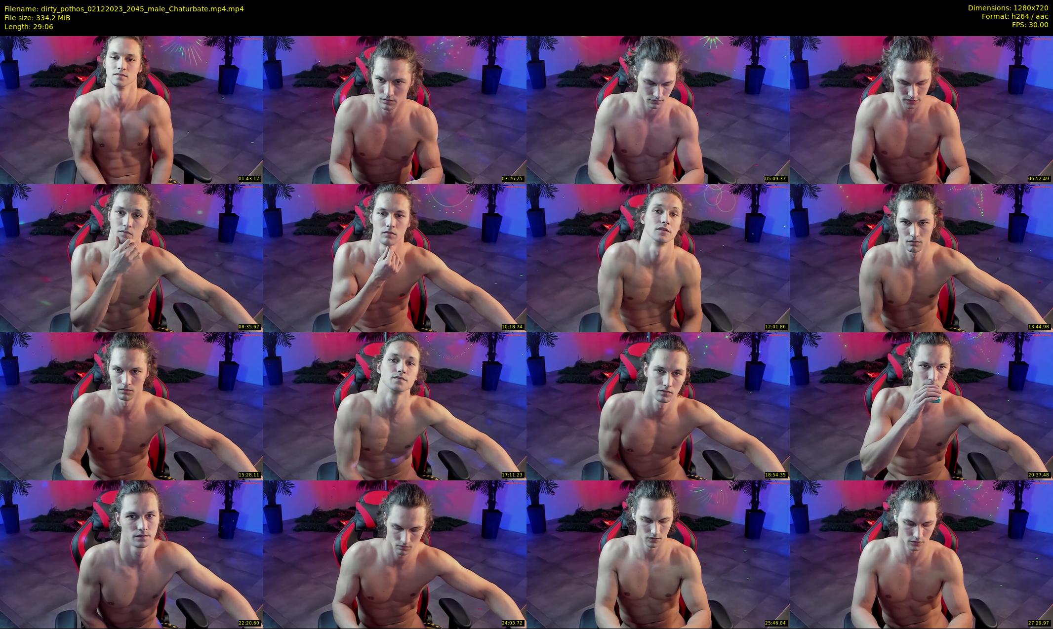 dirty_pothos — 30 minute Chaturbate male cam show recording, 720p, Dec 2, 2023