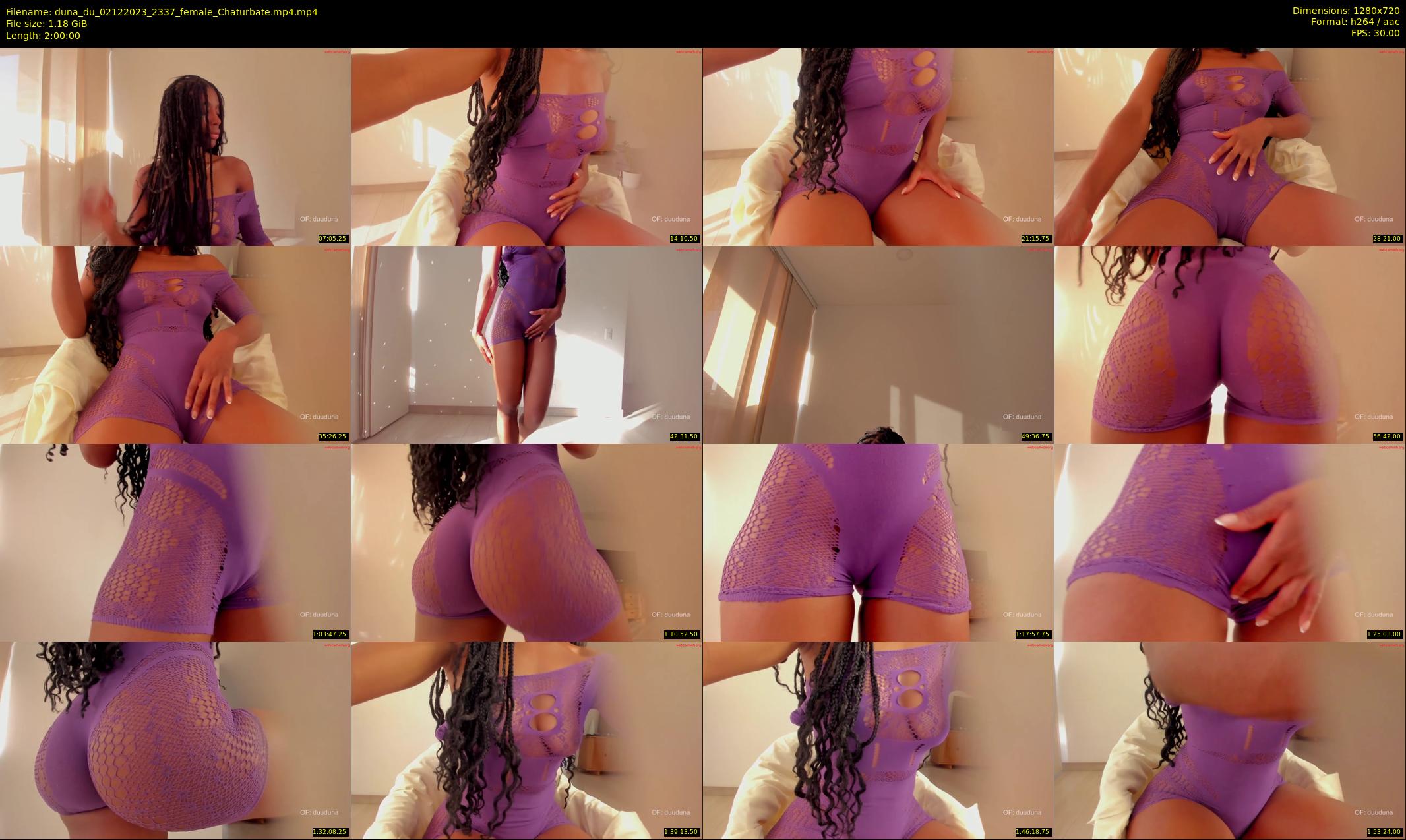 duna_du — 120 minute Chaturbate female cam show recording, 720p, Dec 2, 2023