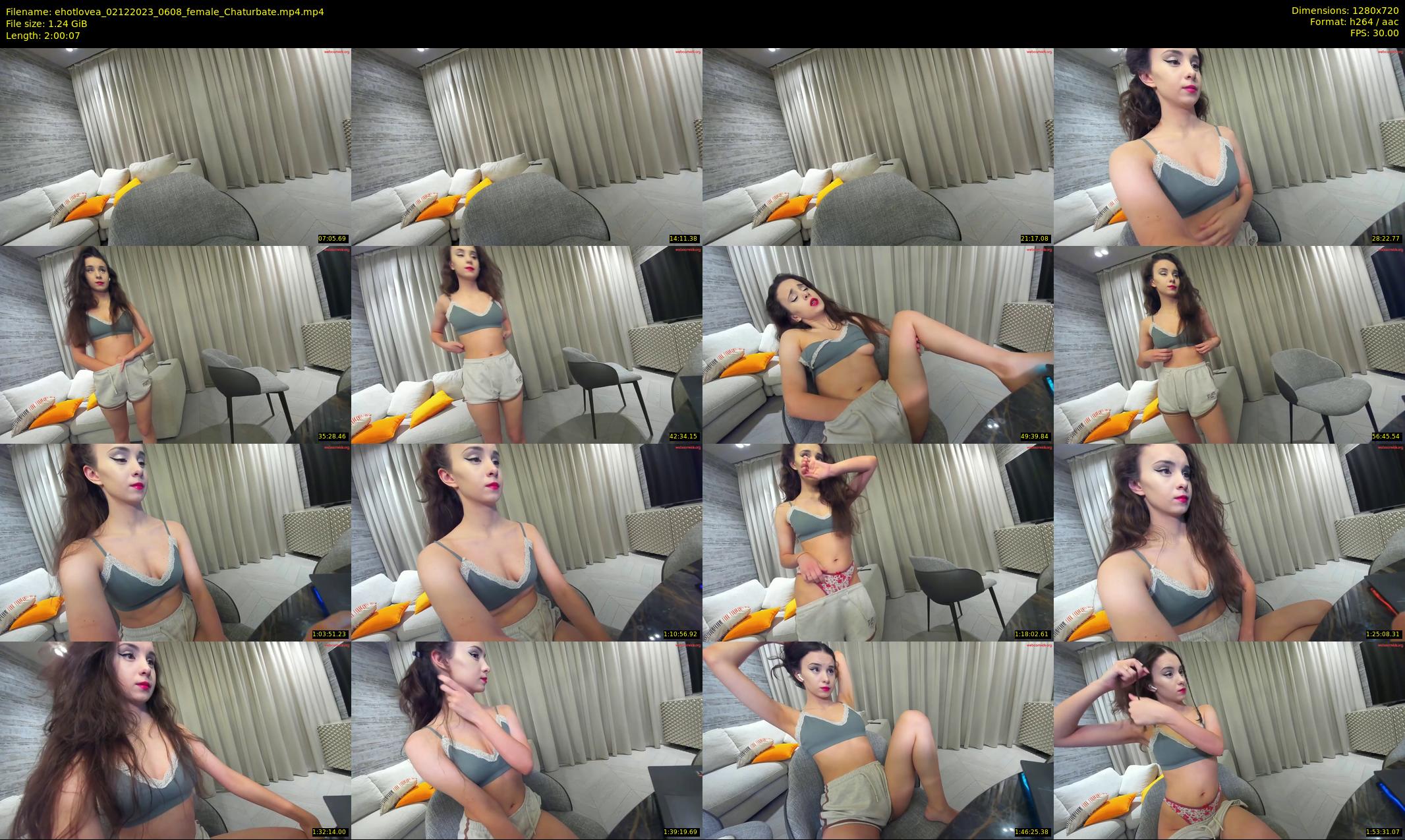 ehotlovea — 121 minute Chaturbate female cam show recording, 720p, Dec 2, 2023