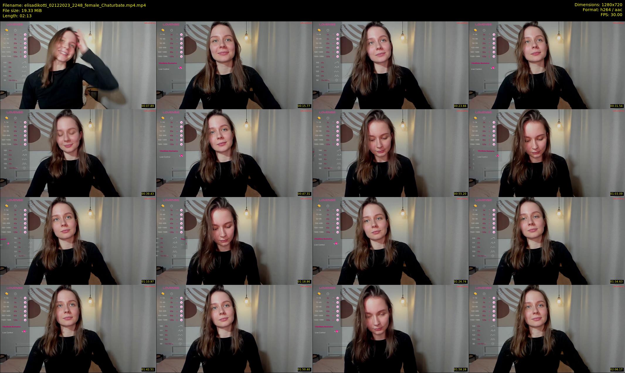 elisadikotti — 3 minute Chaturbate couple cam show recording, 720p, Dec 2, 2023