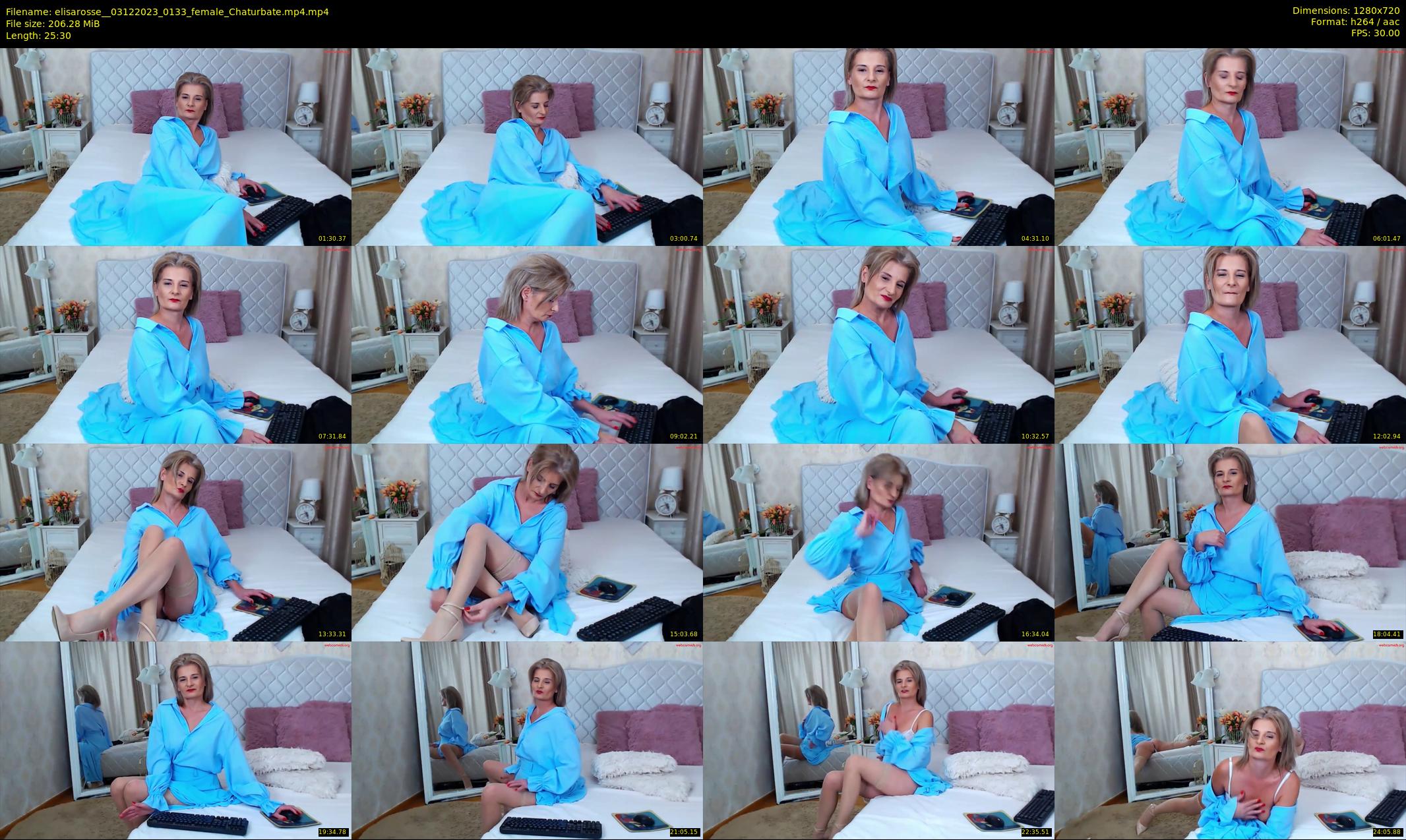 elisarosse_ — 26 minute Chaturbate female cam show recording, 720p, Dec 3, 2023