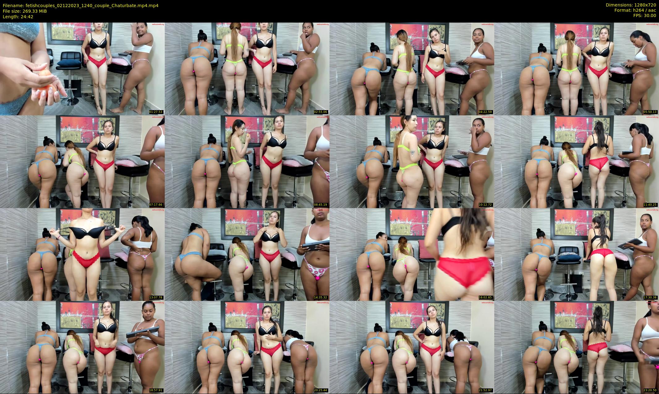 fetishcouples — 25 minute Chaturbate couple cam show recording, 720p, Dec 2, 2023