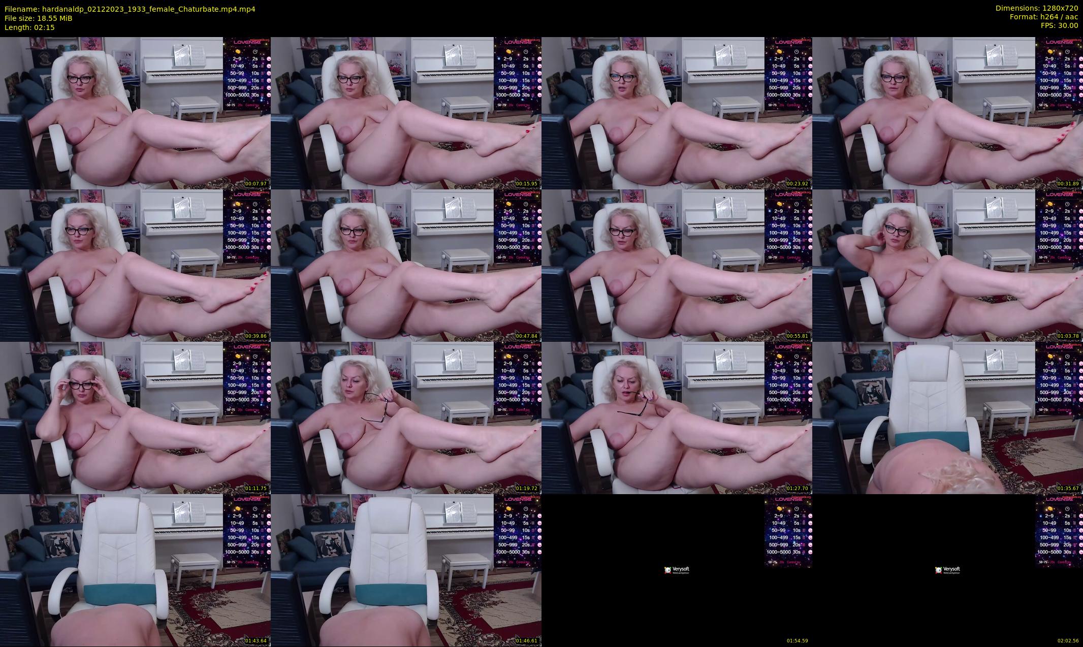 hardanaldp — 3 minute Chaturbate female cam show recording, 720p, Dec 2, 2023