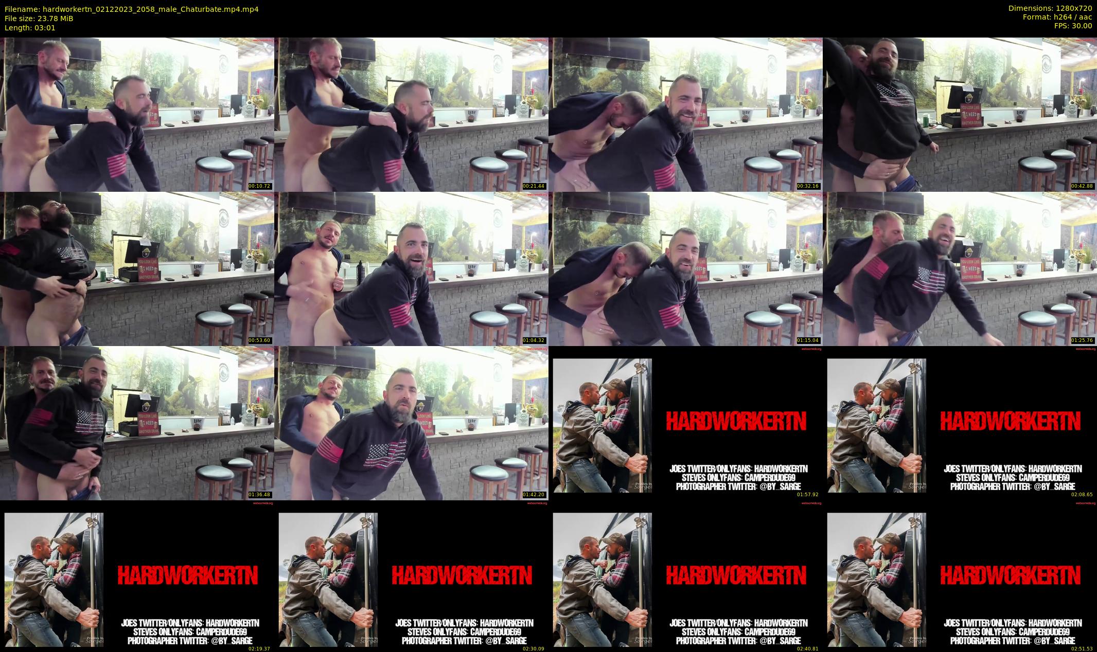 hardworkertn — 4 minute Chaturbate male cam show recording, 720p, Dec 2, 2023